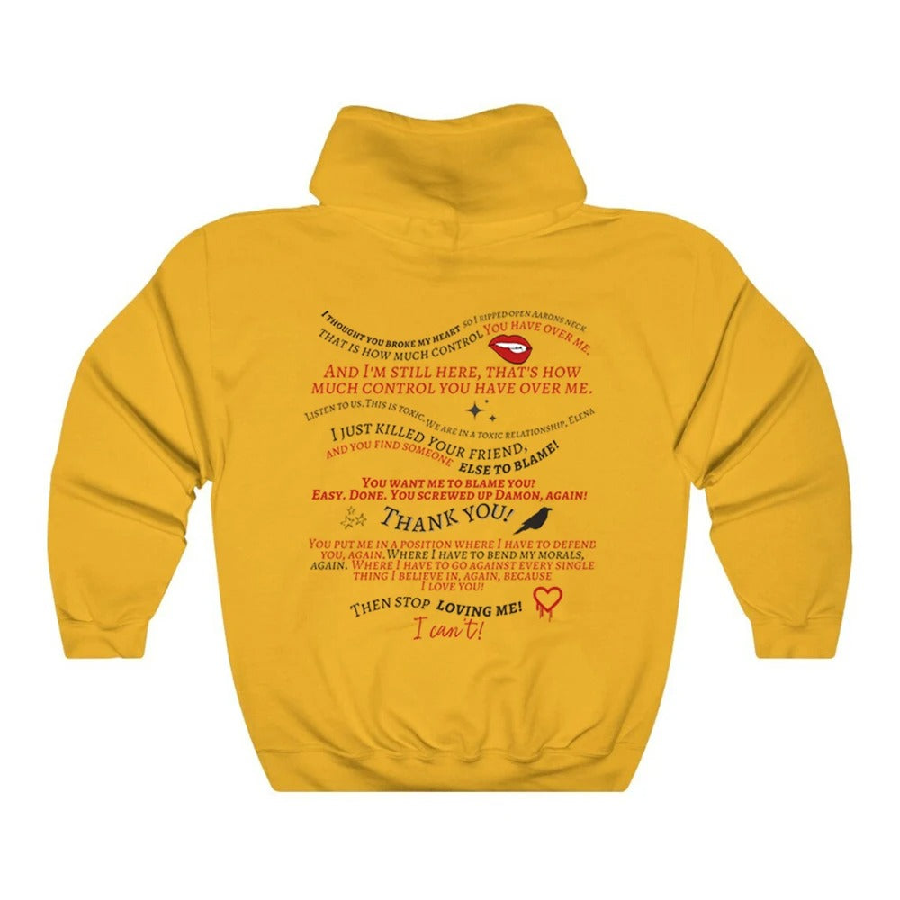 Vampire Diaries Hoodie Trendy Retro Sweatshirt
