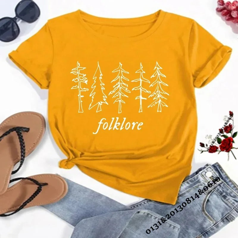 Folklore Taylor Swift Music Albums Tee Shirt