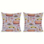 2pcs  Modern style Friends TV show pillowcase