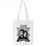 Trendy TVD Printed Canvas Shoulder Bag