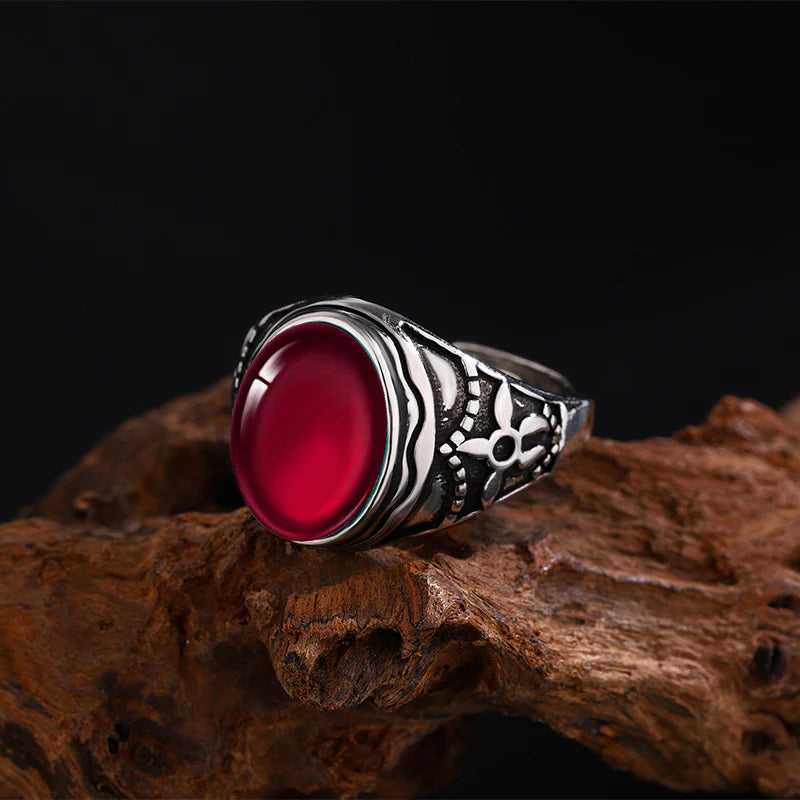 Retro Men's TVD Cosplay Ring