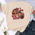 Women's TVD Graphic Printed Cotton T-shirt