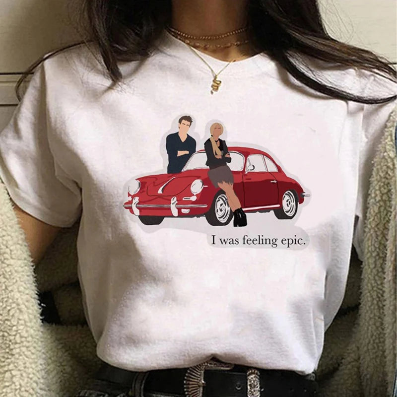 Women's TVD Graphic Summer White T-shirt