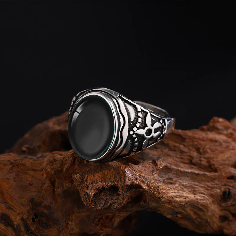 Retro Men's TVD Cosplay Ring