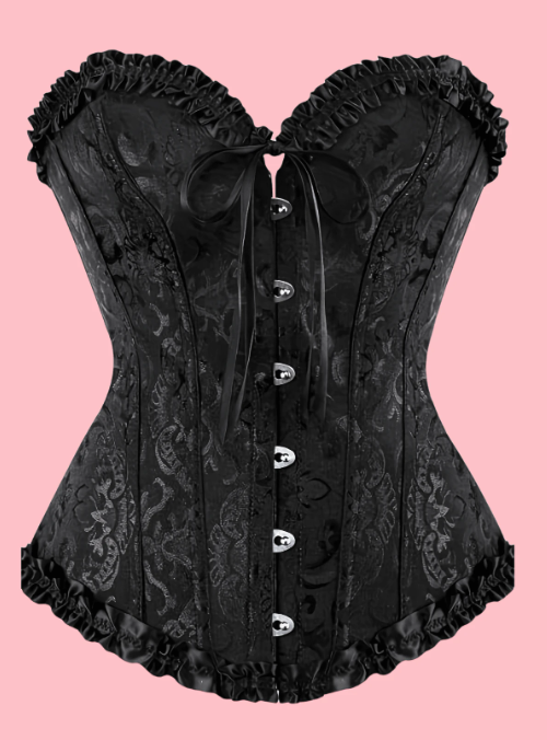 Palace Style Corset With Boning To Shape Waist And Push Up Bust