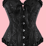 Palace Style Corset With Boning To Shape Waist And Push Up Bust