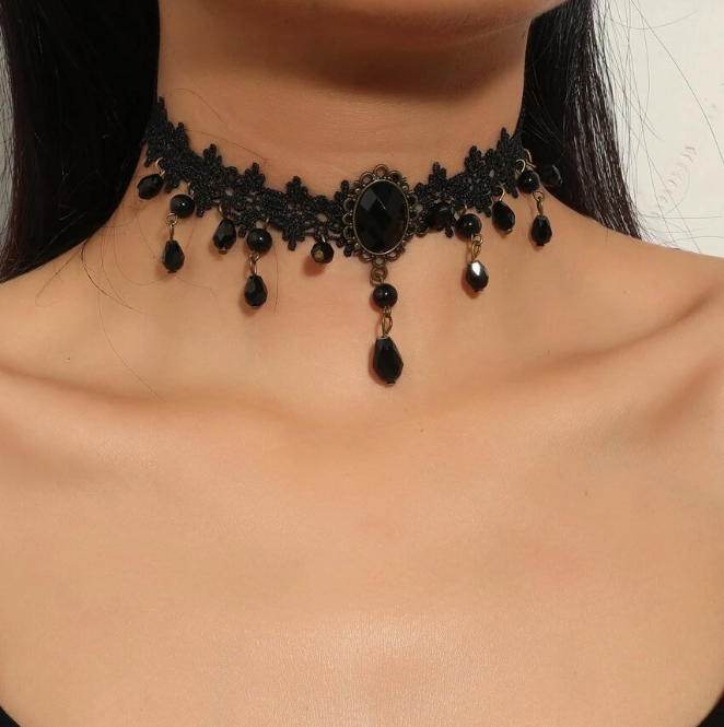 Bead Charm Choker