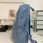 Casual Nylon Backpack with Vampire Diaries Print