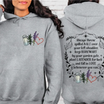 Salt Rosemary Lavender Love Print Sweatshirt