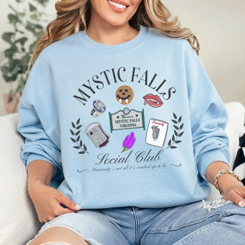 Mystic Falls Social Club Sweatshirt