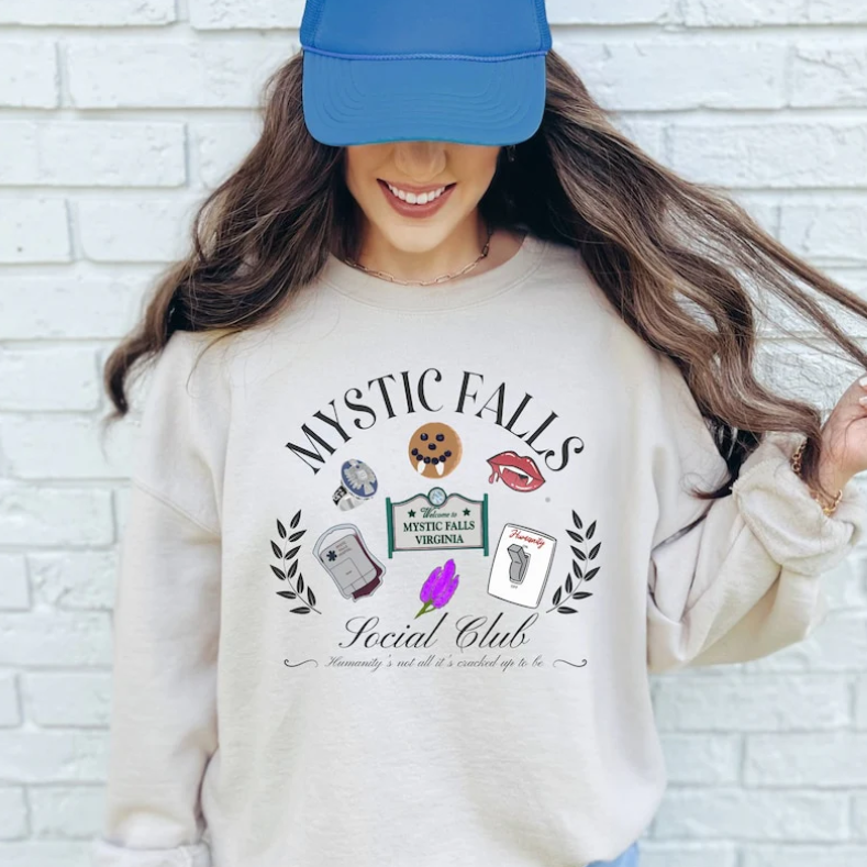 Mystic Falls Social Club Sweatshirt