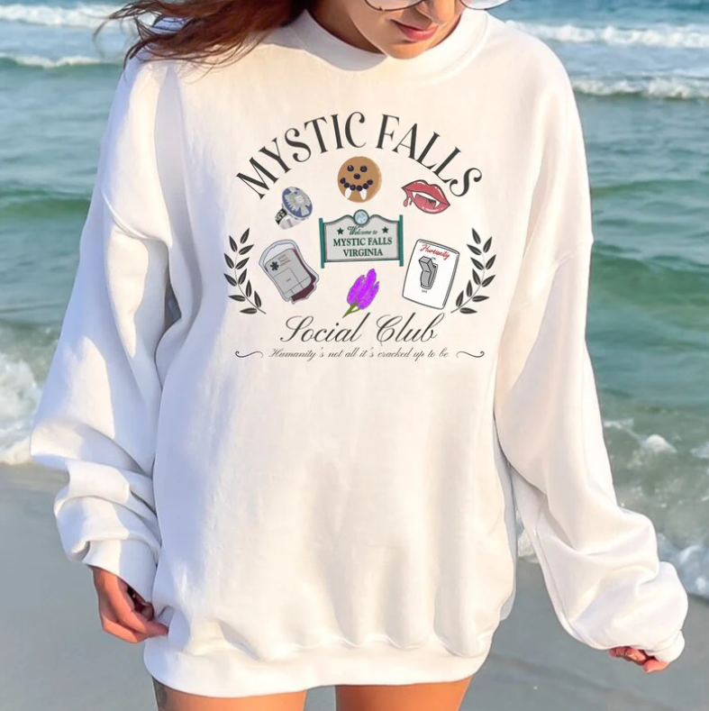 Mystic Falls Social Club Sweatshirt
