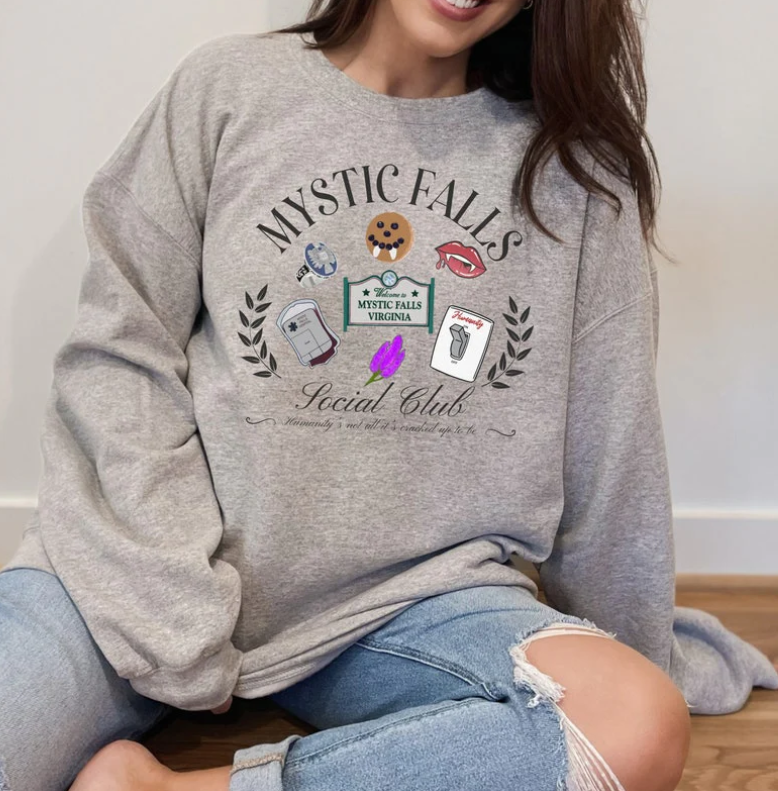 Mystic Falls Social Club Sweatshirt
