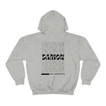 Damon Salvatore Letter Print Hoodie