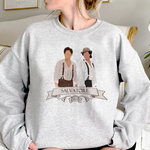 Women's TVD Printed Grey Sweatshirt