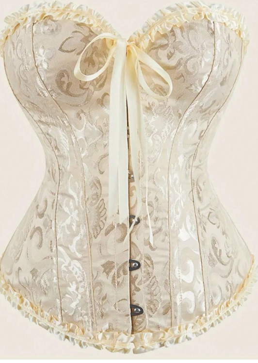 Palace Style Corset With Boning To Shape Waist And Push Up Bust