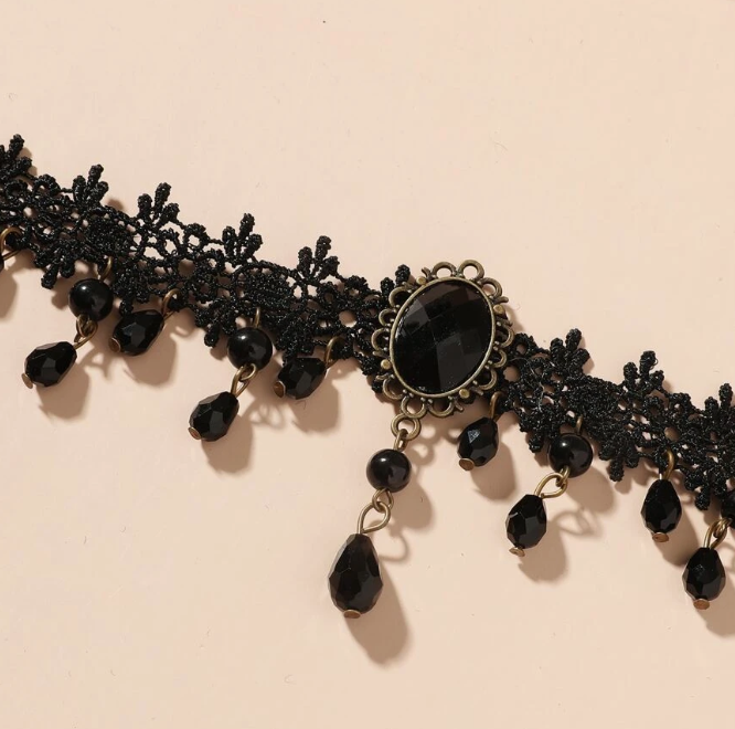 Bead Charm Choker
