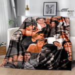The Vampire Diaries Damon salvatore printed blanket