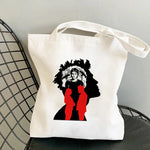 Trendy TVD Printed Canvas Shoulder Bag