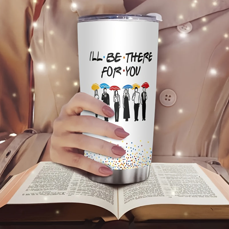 Friends inspire Stainless Steel Tumblers for Best Friends - Reusable, Hand Wash Only, Multipurpose,  Christmas Gifts