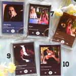 The Vampire Diaries Spotify keyrings | TVD | Salvatore | Delena keyring