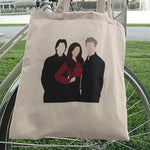 Trendy TVD Printed Canvas Shoulder Bag