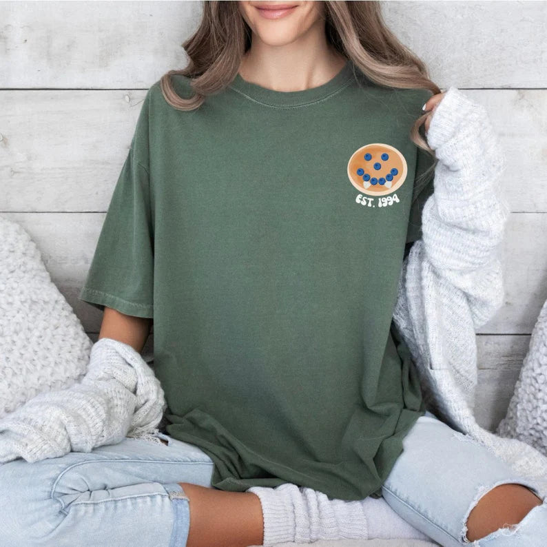 Retro Damons Pancakes Washed T-Shirt