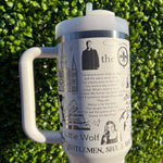 The Originals Laser Engraved Half Wrap 40oz Tumbler || TVDU || Mikaelson || Stanley || TVD