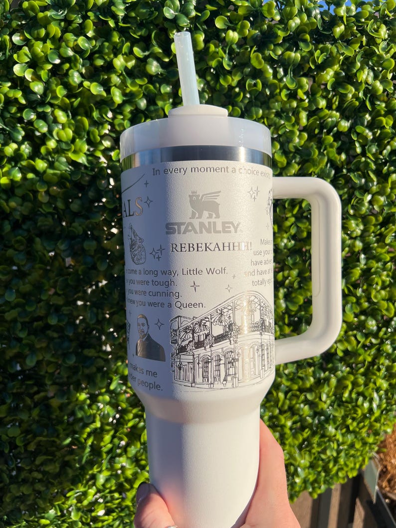 The Originals Laser Engraved Half Wrap 40oz Tumbler || TVDU || Mikaelson || Stanley || TVD