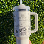 The Originals Laser Engraved Half Wrap 40oz Tumbler || TVDU || Mikaelson || Stanley || TVD