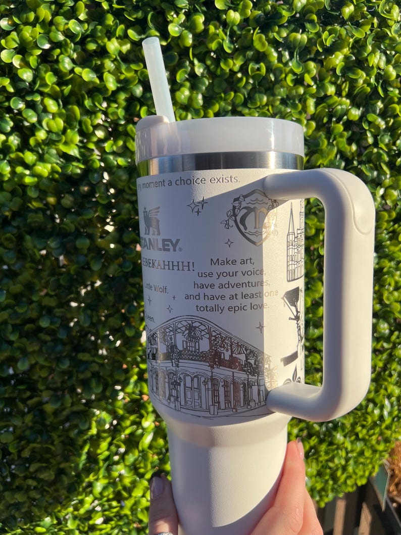 The Originals Laser Engraved Half Wrap 40oz Tumbler || TVDU || Mikaelson || Stanley || TVD