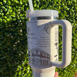 The Originals Laser Engraved Half Wrap 40oz Tumbler || TVDU || Mikaelson || Stanley || TVD