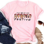 Christmas Festive Friends T-shirt