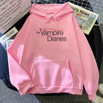 The Vampire Diaries Print Hoodie Women Men