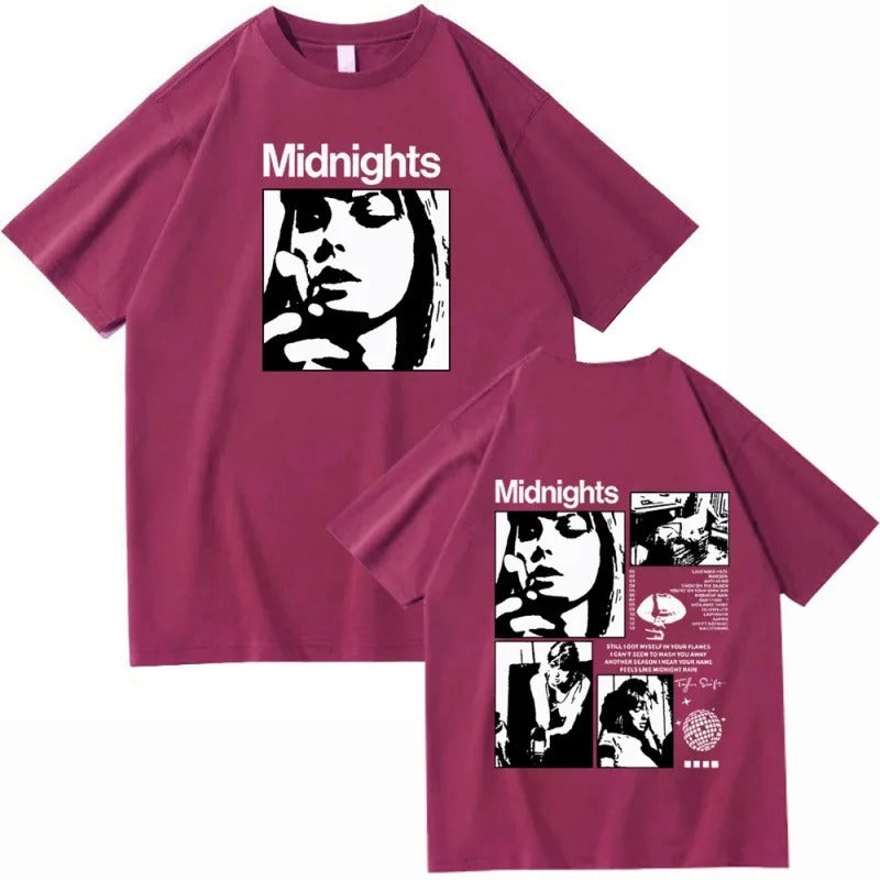 The Eras Tour T-Shirts Woman Man Short Sleeve