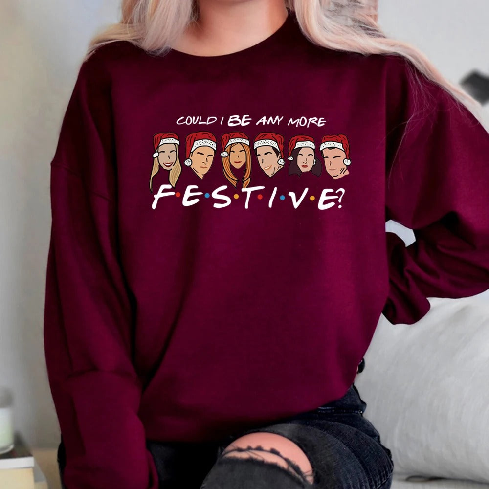 Christmas Festive Friends Sweatshirt