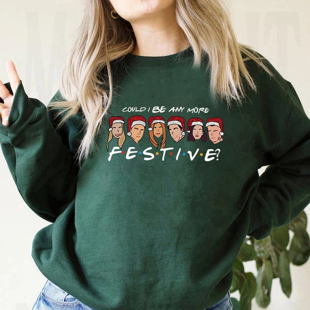 Christmas Festive Friends Sweatshirt