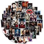 50PCS The Vampire Diaries Personalized Creative Stickers for Decoration