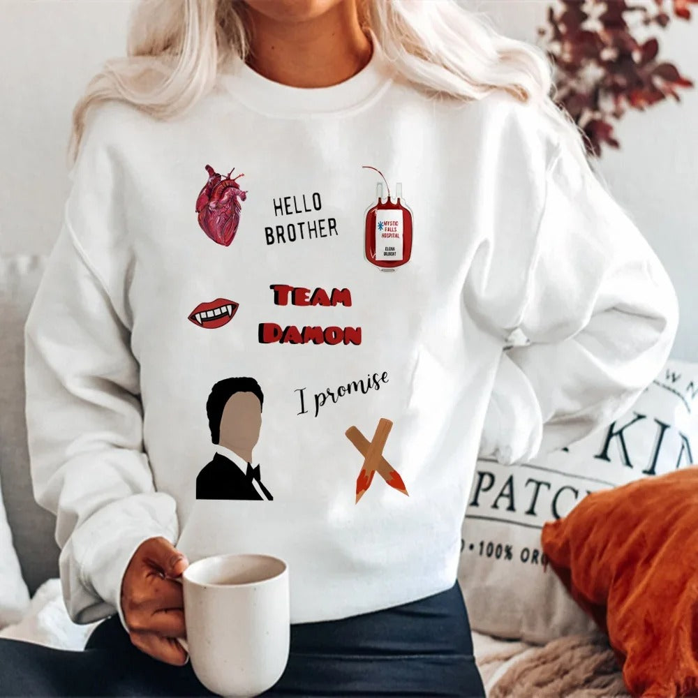 Women's TVD Printed Pullover Sweatshirt