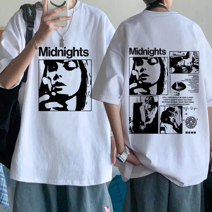 The Eras Tour T-Shirts Woman Man Short Sleeve