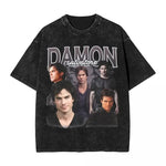 Damon Salvatore Hip Hop T-Shirts