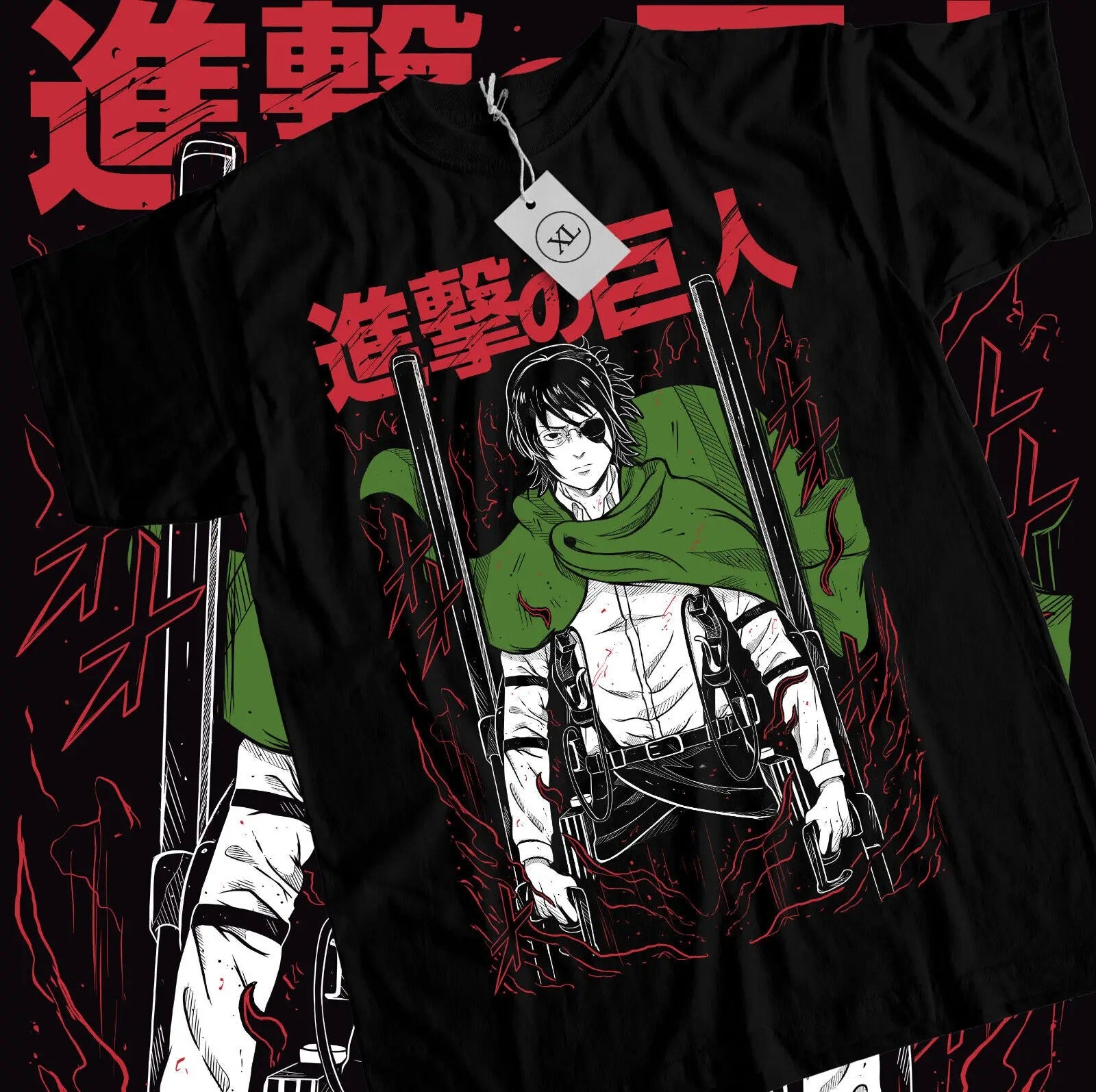 Hange Zoe Attack on Titan Anime Tee Shirt