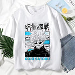 Gojo Satoru Print Graphic T Shirts Unisex Harajuku Fashion