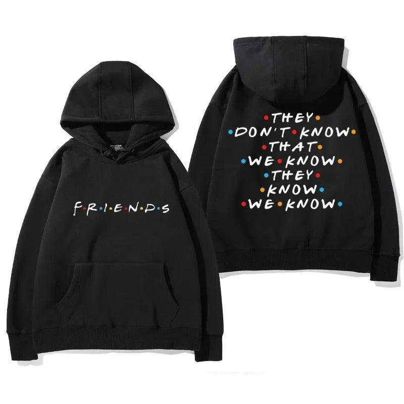 Friends Hoodie Trendy Retro  Sweatshirt