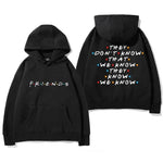 Friends Hoodie Trendy Retro  Sweatshirt