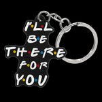 1PCS New Keychain Classic Old Friends Key Chain