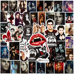 50PCS The Vampire Diaries Personalized Creative Stickers for Decoration