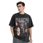 Damon Salvatore Hip Hop T-Shirts
