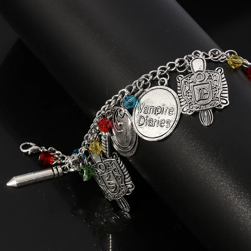 The Vampire Diaries Pendants Bangle Bracelet