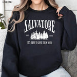 Salvatore Brothers Damon Salvatore 1864 Crewneck Sweatshirt